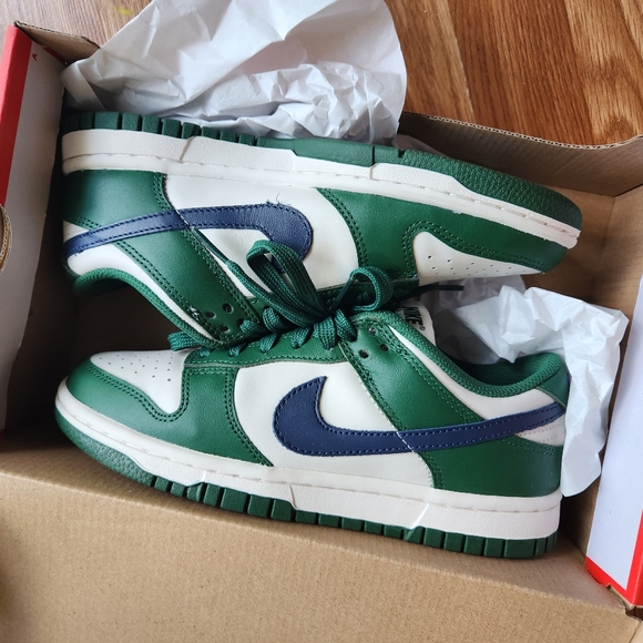 Nike dunk low gorge green shoes - Picture 1 of 6